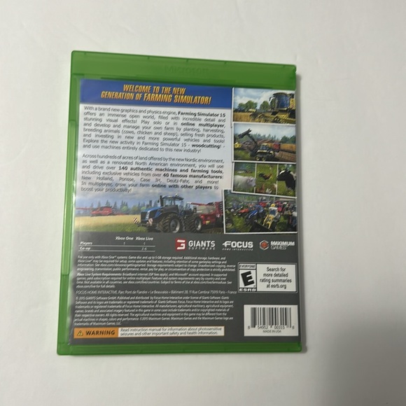 Farming Simulator 15 XBOX ONE,pre owned - Picture 2 of 3